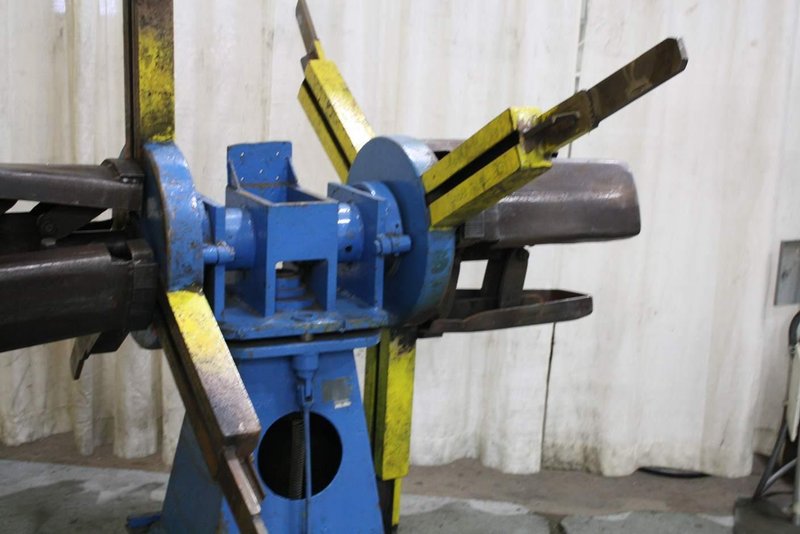 4000 LB X 20" JACO DOUBLE END NON MOTORIZED COIL REEL:  STOCK #67398