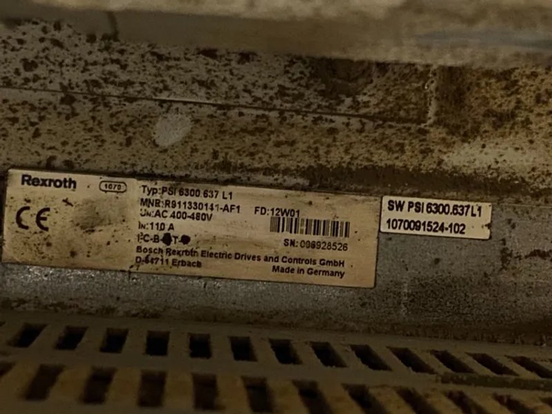REXROTH Weld Controller WSC60-EF546-I6300-0MA34-01003-637 PARTS ONLY