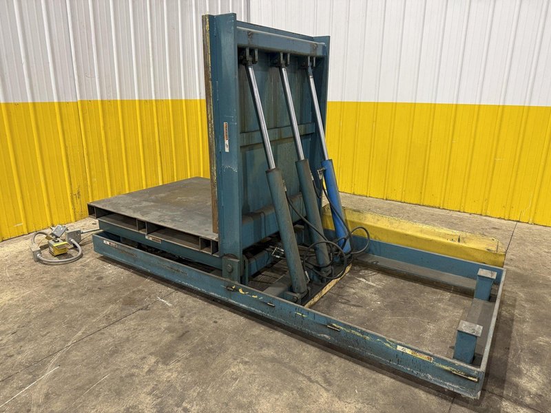 6,000 LBS ADVANCED MODEL #UE-690V HYDRAULIC UPENDER / COIL FLIPPER: YOBRO #26028
