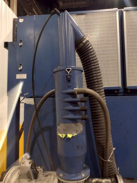 NORDSON POWDER COAT PAINT SYSTEM WITH FEEDER &amp; I-CONTROL. STOCK # 0985226
