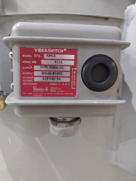 40 HP X 4,100 RPM DE-LAVAL MODEL #B214A CENTRIFUGAL PURIFIER &amp; SEPERATOR: STOCK #20207