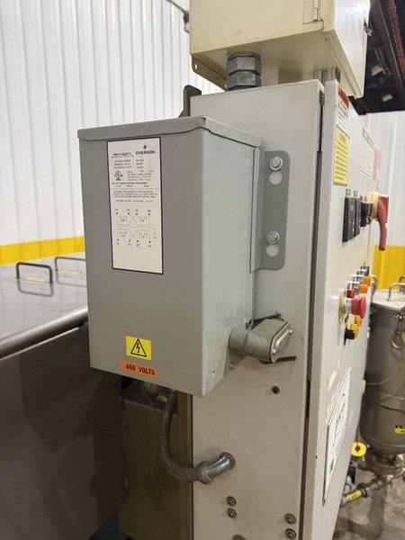 2018 JENFAB STAINLESS MODEL #LJ 19" ROTARY DRUM WASH / RINSE / DRAY PARTS WASHER SYSTEM: YOBRO #24681