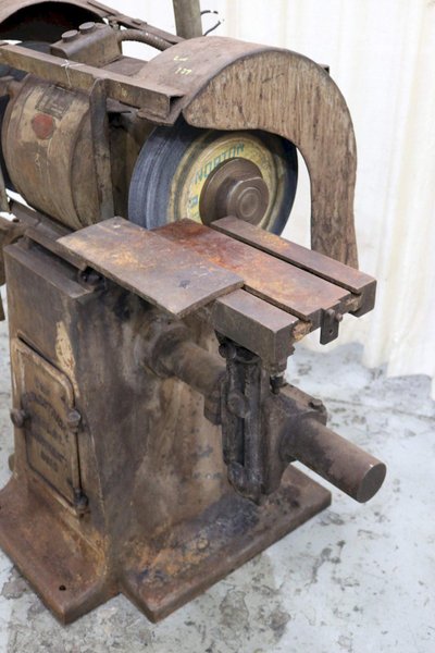 18" X 2" U.S. DOUBLE END GRINDER: STOCK #72967