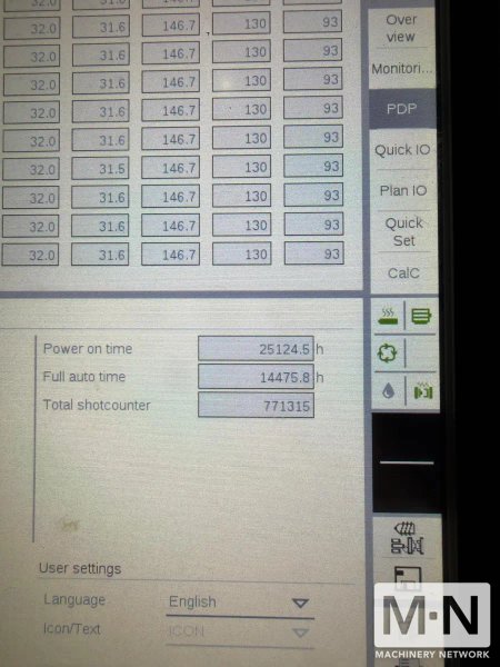 3300 TON 575 OZ LS MTRON MODEL THE ONE 3300 INJECTION MOLDING MACHINE MFG 2021 (2) AVAILABLE