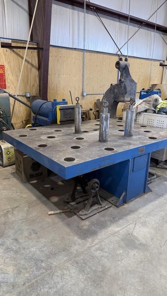 75 Ton Williams, White &amp; Company Hydraulic Pipe Bender with 96″ x 72″ Table
