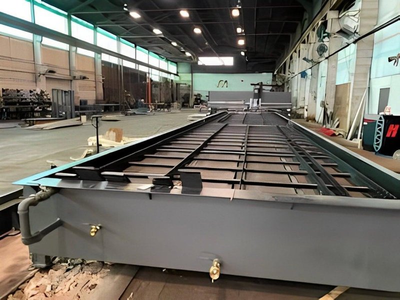 10′ x 60′ Lone star Commander III CNC Plasma Fuel Table Pipe Cutting and Steel Beam Machine, 2020