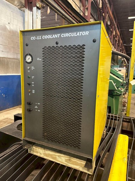 5' 6" x 21'6" ESAB MODEL #COMBIREX DX3000 GANTRY STYLE PLASMA CUTTING MACHINE: STOCK #16510