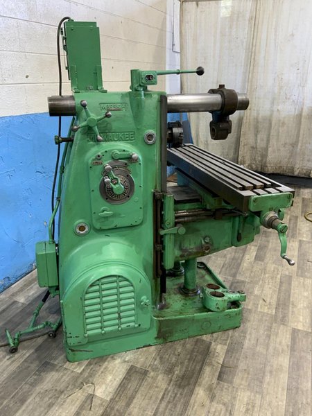 #2 KEARNEY &amp; TRECKER MILWAUKEE HORIZONTAL MILL: STOCK #81460