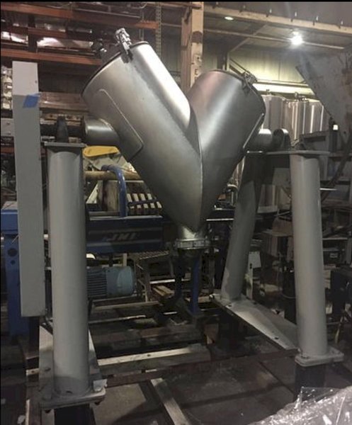 5 cu.ft. Patterson-Kelley Cross Flow  |  Stainless Steel V-Blender