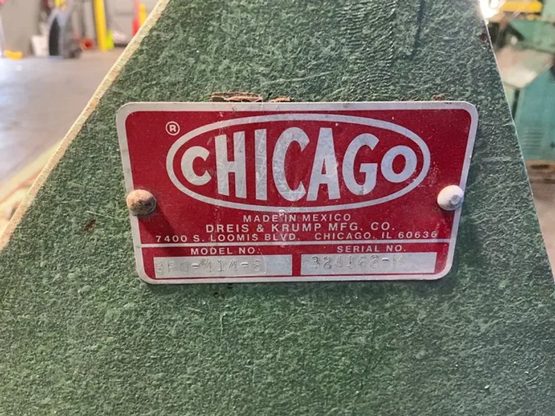 Chicago 48" Finger Brake - Bp0-414-6