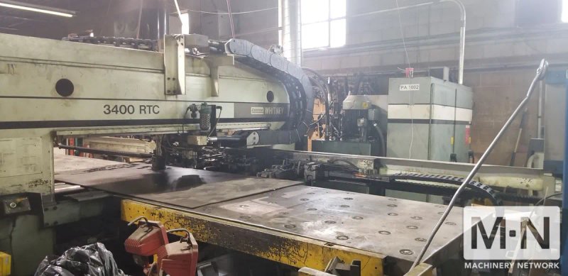 1997 WA WHITNEY 3400 RTC PLASMA/PUNCH W/YHPERTHERM 2000