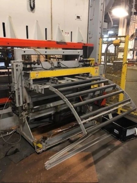 ROWE 10,000 LB X 50" X .074" SERVO FEED LINE, STOCK# 14113J