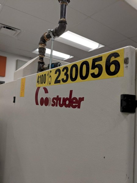2000 STUDER S145 CNC Cylindrical Grinder - 4 Spindles, Fanuc Control