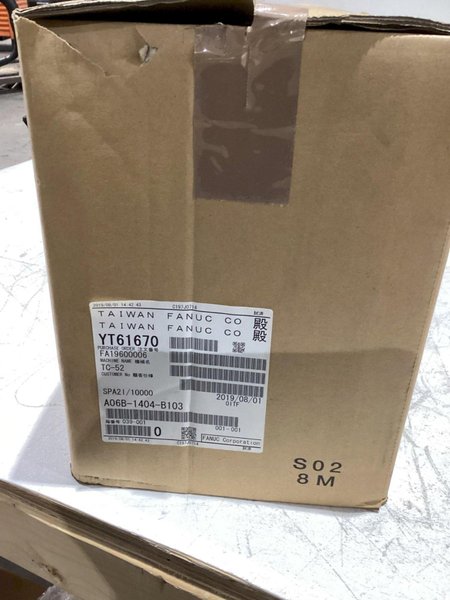 FANUC AC SPINDLE MOTOR A06B-1404-B103 NEW