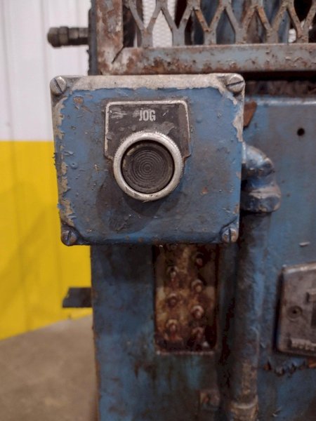 25 TON TISHKEN 4-POST CUTOFF PRESS, 2.5" STROKE: STOCK #19251