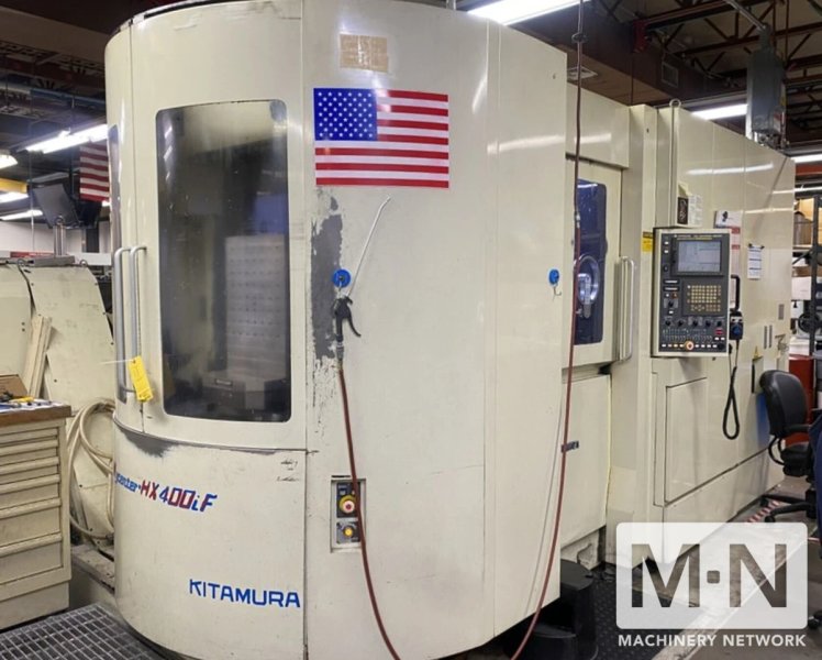 Kitamura MyCenter HX400iF CNC Horizontal Machining Center, 2004