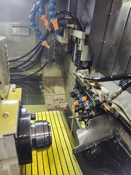 2007 NEXTURN SA-32E CNC Swiss Lathe - 7-Axis, 8000 RPM, Fanuc Control, Cutting Hours: 3654