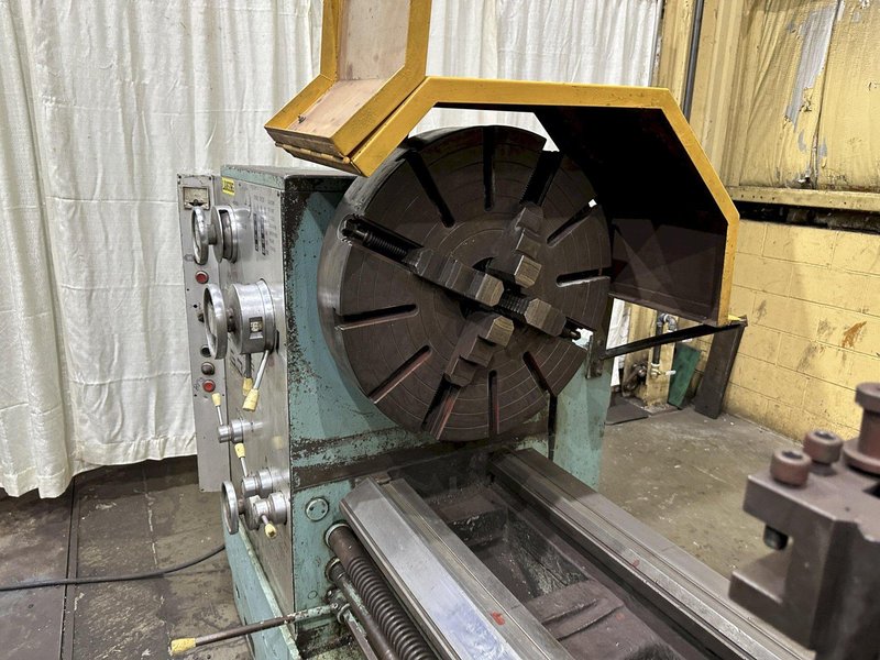 34" X 108" LANSING ENGINE LATHE: STOCK #77257