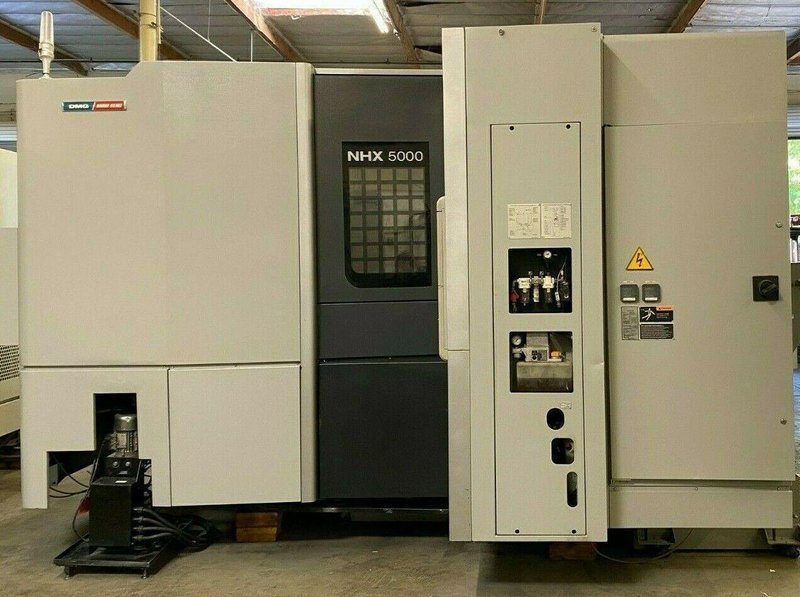 DMG Mori Seiki NHX-5000 CNC Horizontal Machining Center – Mill