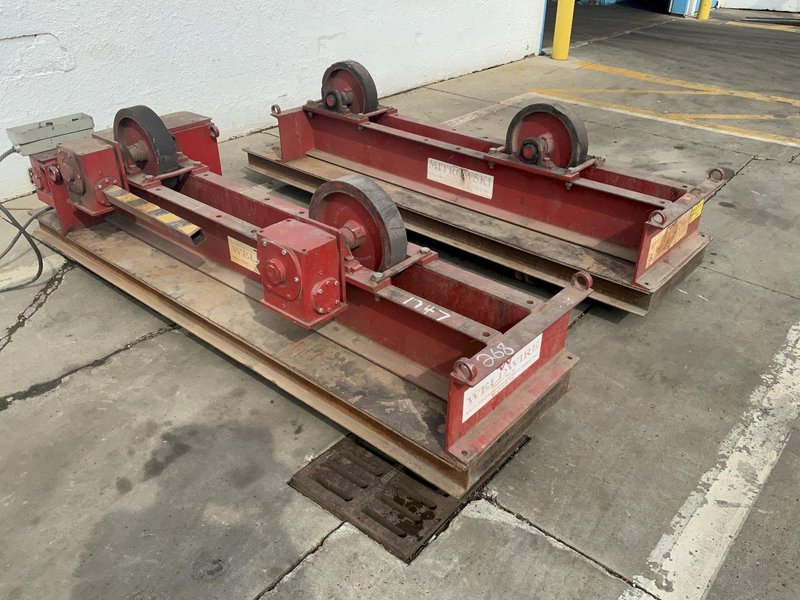 5 TON WELDWIRE TANKS WWRI-5 TURNING ROLL SET: STOCK #81017
