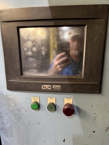 2005 Hartley model 18MK2 compactability test unit and controls s/n 2552-422
