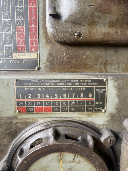 CINCINNATI BICKFORD SUPER SERVICE RADIAL DRILL. STOCK # 1085426