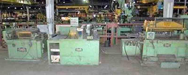 "C" PURLIN TOOLED - 9 STAND YODER ROLLFORMER LINE, 24" X 9" ARBORS: STOCK #21717