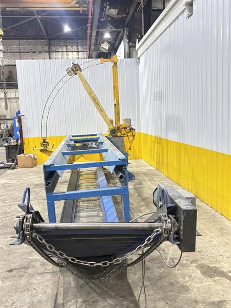 15 HP L&amp;M EQUIPMENT MODEL #HMPC-7-24 CROSS CUT BUNDLE TRAVELING ARCH WOOD BUNDLE SAW WITH CONVEYOR: STOCK #22922
