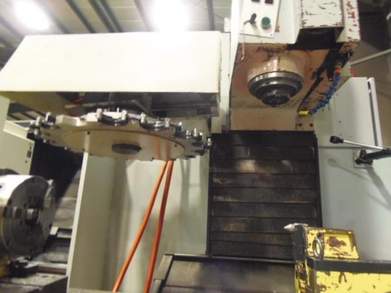 SHARNOA MODEL #HPM-25E MACHINING CENTER &amp; NIKKON 4TH AXIS: STOCK 61101