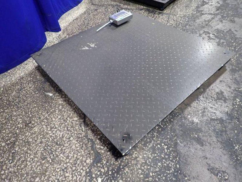 Industrial Scales  5000 Lbs / 48" X 48" Digital Floor Scale  - Lp760-4x4
