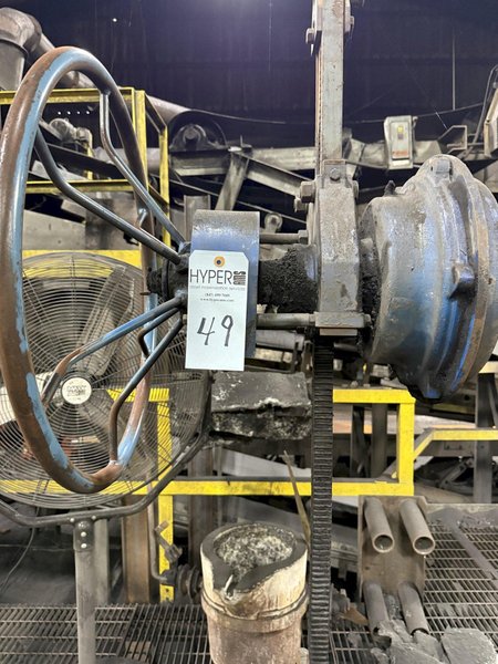 Modern 1500# pouring devise