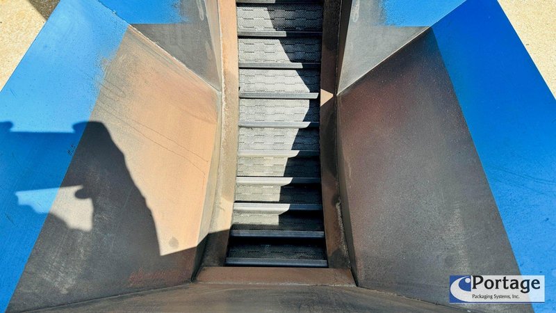 Goessling 90° Up / Elevating / Z Conveyor  |  Screw / Bolt / Material Conveyor