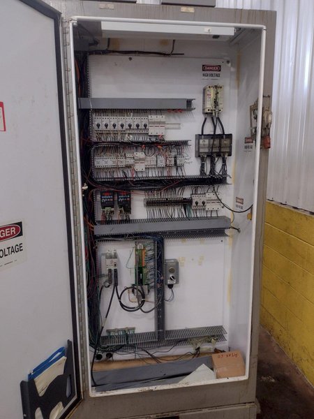 100 KW AJAX TOCCO "TOCCOTRAN" INDUCTION HARDENING SCANNER SYSTEM, NEW 2005: STOCK #17289