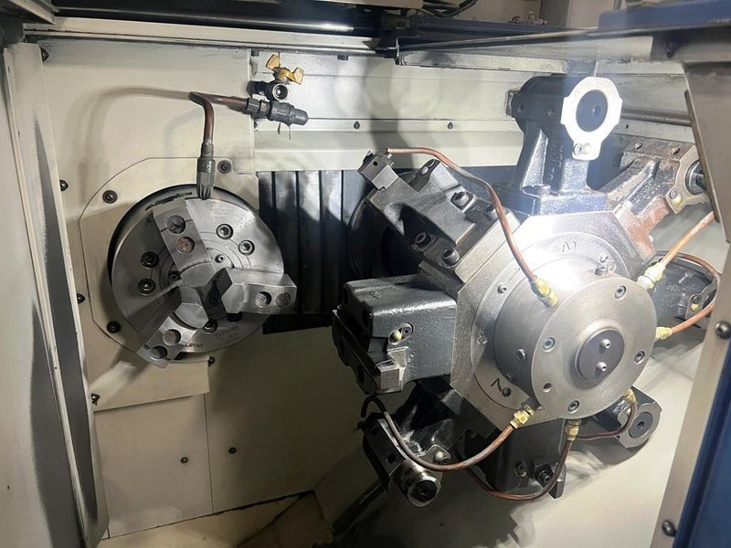 MURATEC MODEL MW120 TWIN SPINDLE CNC LATHE