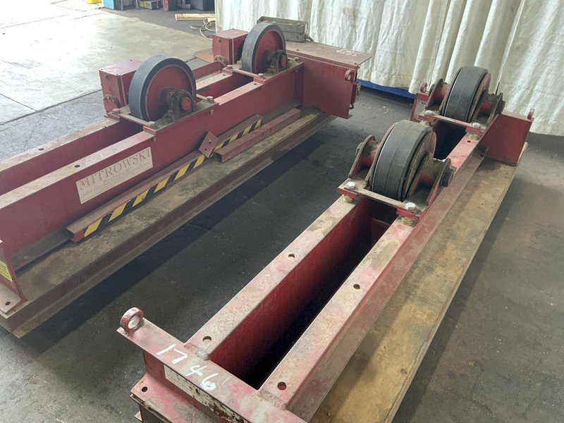 5 TON WELDWIRE TANK TURNING ROLL SET: STOCK #81016