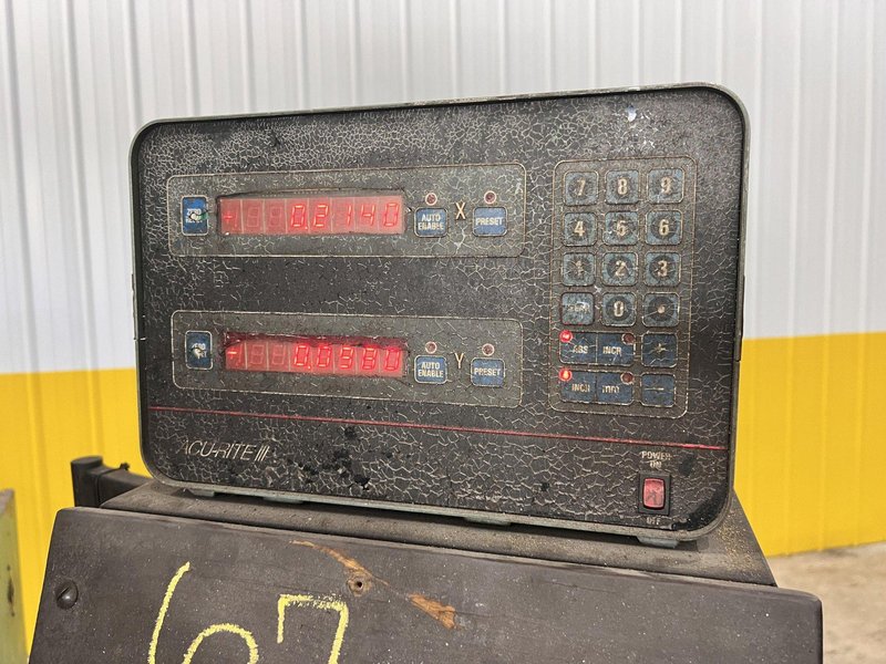 4 HP BRIDGEPORT SERIES 2 VERTIICAL MILL: STOCK #21268