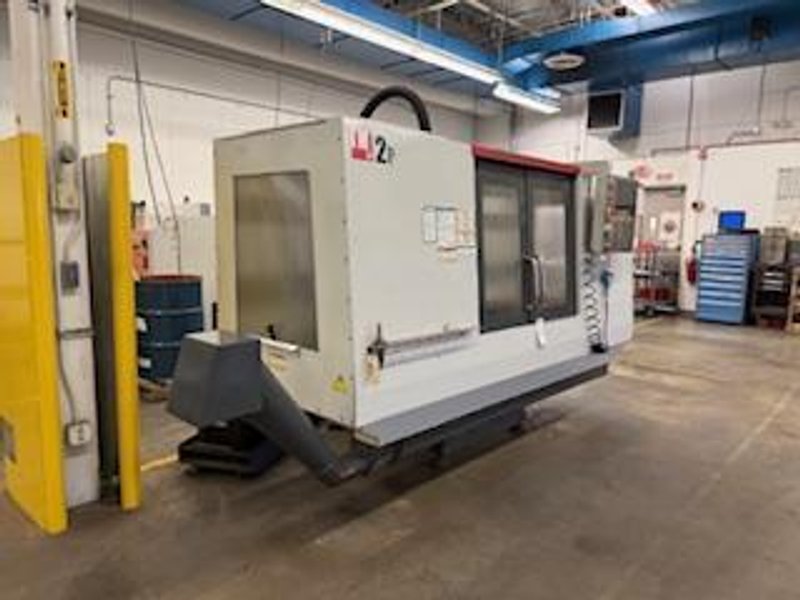 Haas TM-2 P CNC Vertical Machining Center, VMC, 2011 – CNC Control, Chip Auger, Coolant System