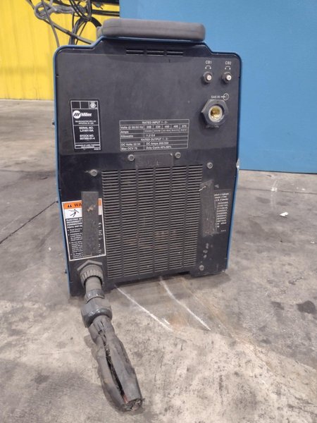12" ITW WELDING AUTOMATION LATHE, WITH MILLER WELD CONTROLLER &amp; MILLER XMT 304 SERIES ARC WELDER: YOBRO #24402