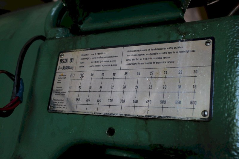 BRUDERER HIGH SPEED PRODUCTION PRESS: STOCK #76643