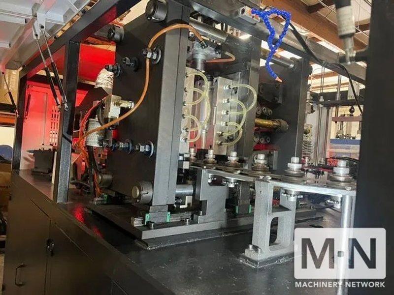 DUAL CAVITY FILL PET BLOW MOLDING MACHINE MODEL ECO-2LH MFG 2021