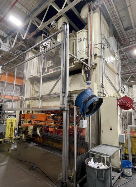 1330 ton Niagara SE4-1330-186-84 Straight Side Mechanical  Metal Stamping Transfer Press For Sale, Year 1991