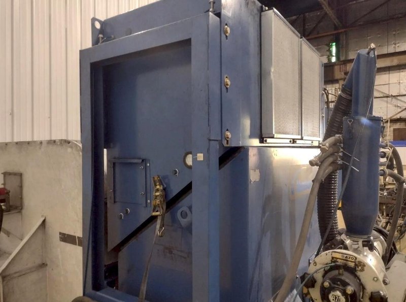 NORDSON POWDER COAT PAINT SYSTEM WITH FEEDER &amp; I-CONTROL. STOCK # 0985326