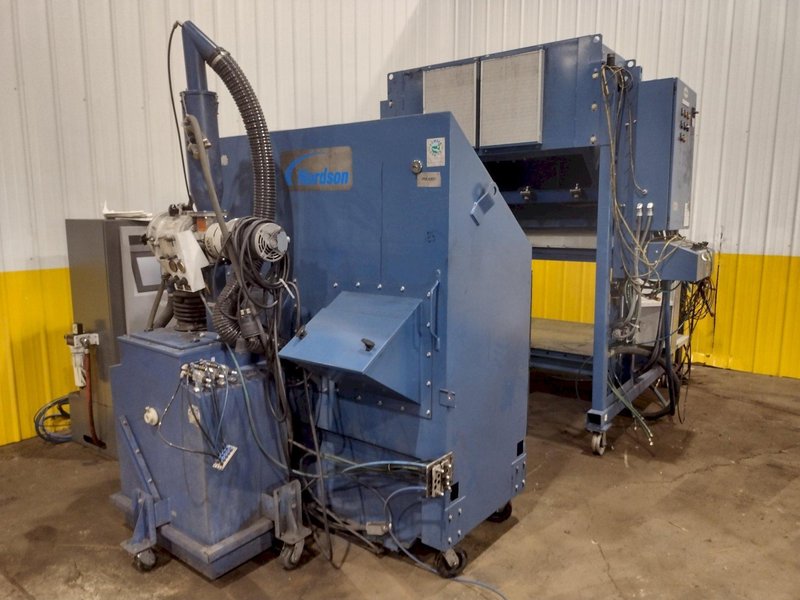 NORDSON POWDER COAT PAINT SYSTEM WITH FEEDER &amp; I-CONTROL: YOBRO #26271