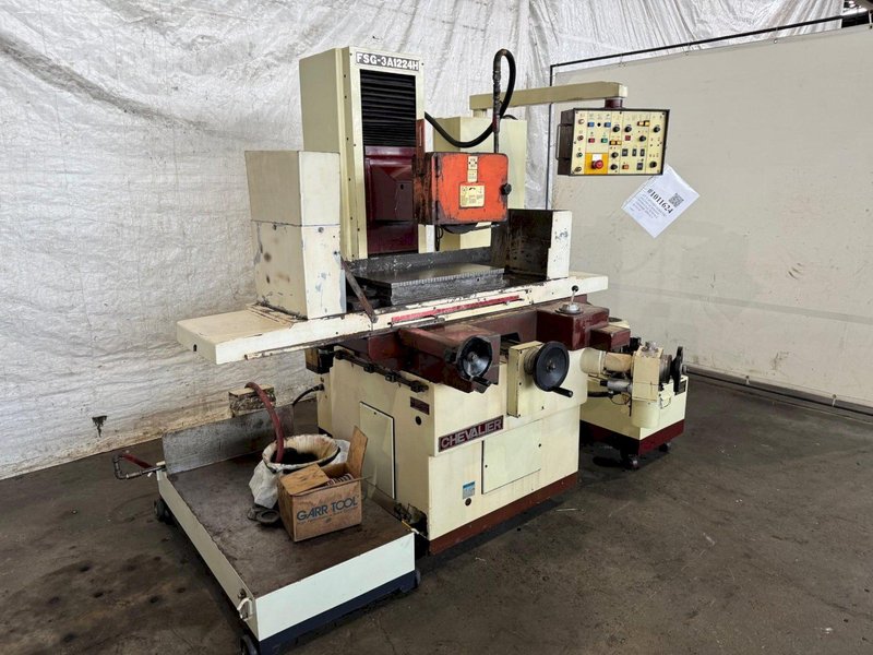 12" X 24" CHEVALIER FSG-3A1224H AUTOMATIC HYDRAULIC SURFACE GRINDER. STOCK # 1011624