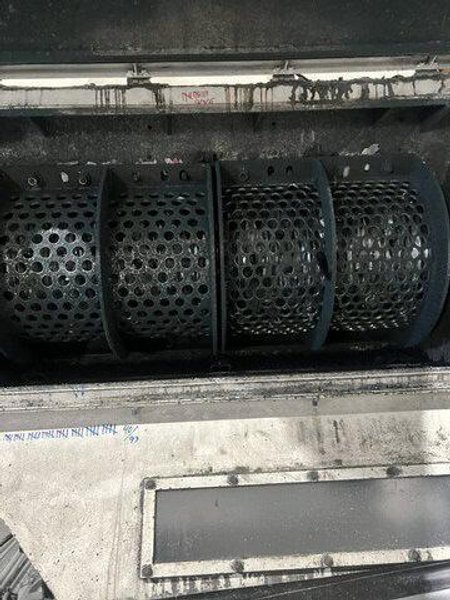 Vecoplan VAZ 1300-M-XL 100 HP Stacked Plastics Shredder, 2017 – with WO-1442 75 HP Granulator