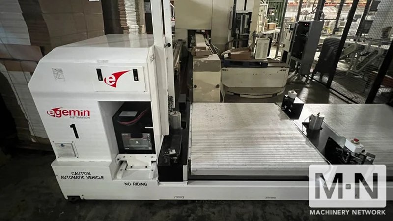 Egemin LTV 0515 L Automation Unit Load Deck Guided Vehicle (2 Available) - Cost Over 300k New