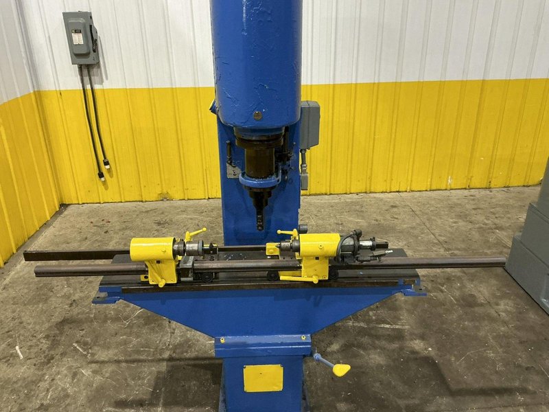 25 TON EITEL MODEL RP25 HYDRAULIC PRECISION STRAIGHTENING PRESS: YOBRO #25667