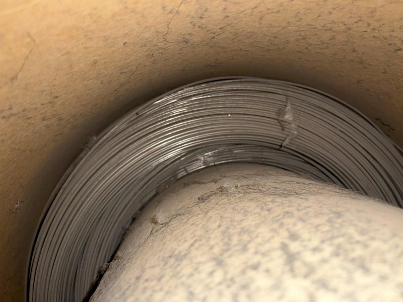 1/8" X 600# COREWIRE MODEL #CW-S1 WELDING WIRE: STOCK 13289