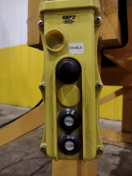 4,000 LBS X 16"-60" X 120" CALDWELL MODEL #60BMS-2-60 BATTERY POWERED REMOTE CONTROL SHEET LIFTER: YOBRO #24914