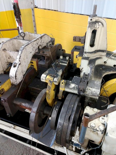 .125" X 3" WIDE US BAIRD MODEL #35 MULTISLIDE WIRE FORMER, VARIABLE SPEED &amp; AIR CLUTCH: STOCK #12414
